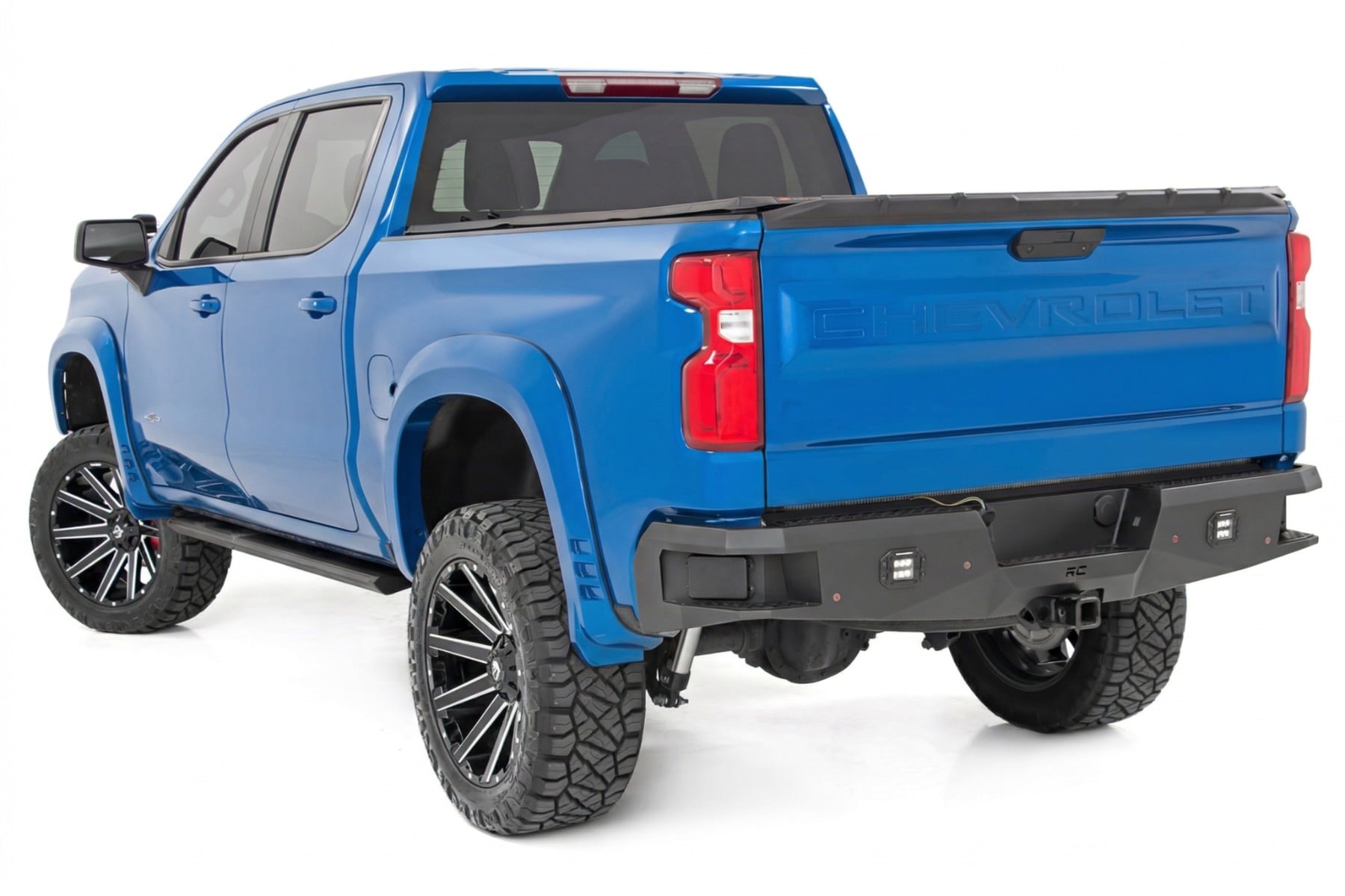 SF1 Fender Flares | GJV Riptide Blue | Chevy Silverado 1500 2WD/4WD (19-26) view 3