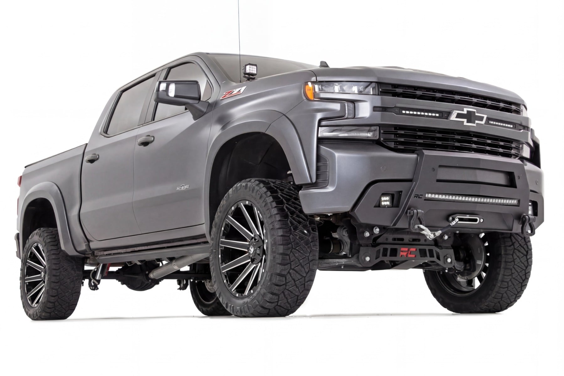 SF1 Fender Flares | G9K Satin Steel | Chevy Silverado 1500 2WD/4WD (19-26) view 2