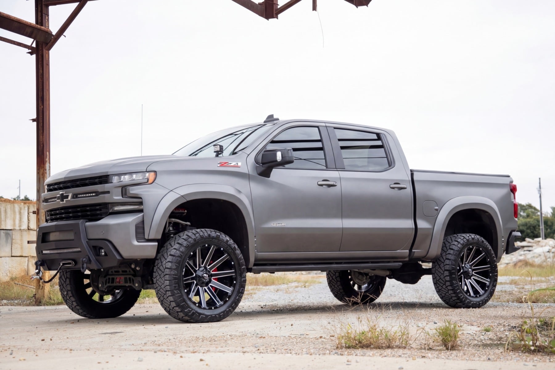 SF1 Fender Flares | G9K Satin Steel | Chevy Silverado 1500 2WD/4WD (19-26) view 5