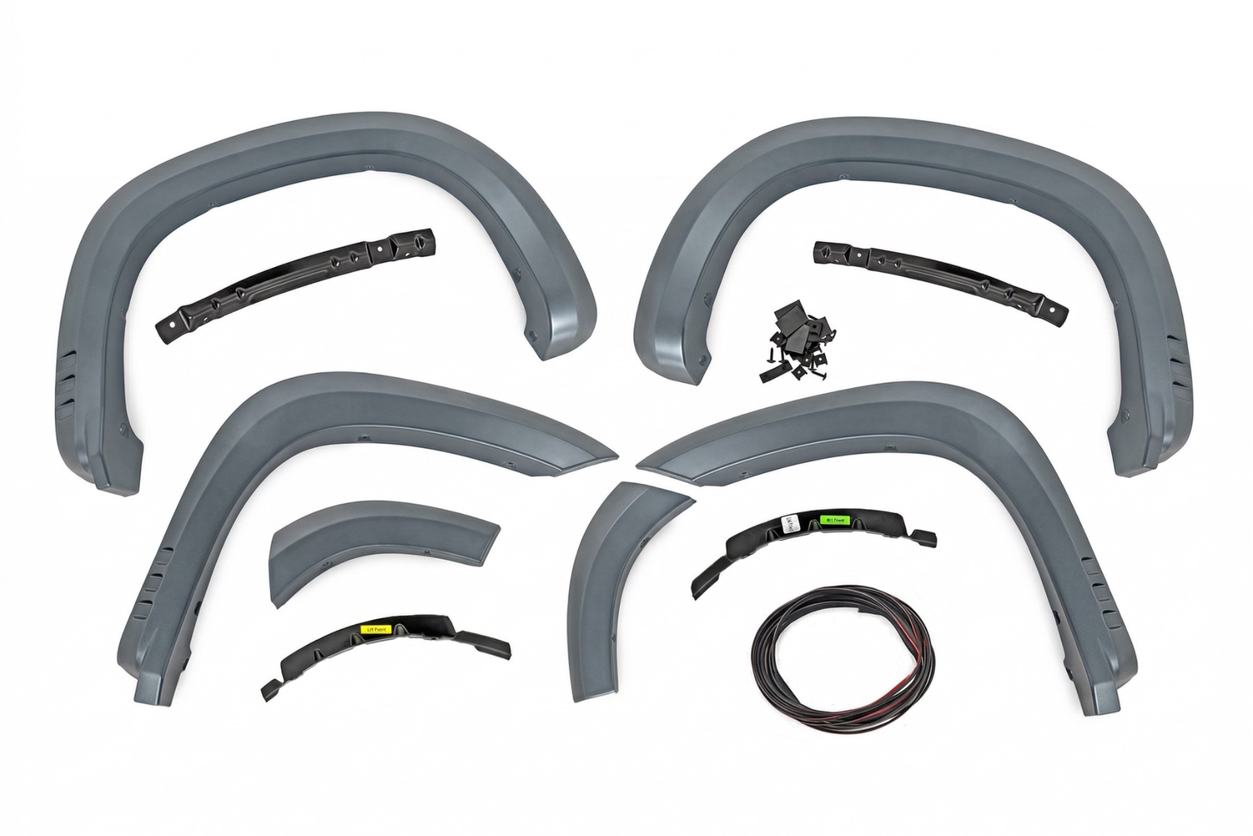 SF1 Fender Flares | GNO Slate Gray | Chevy Silverado 1500 2WD/4WD (2019-2026) — view 4
