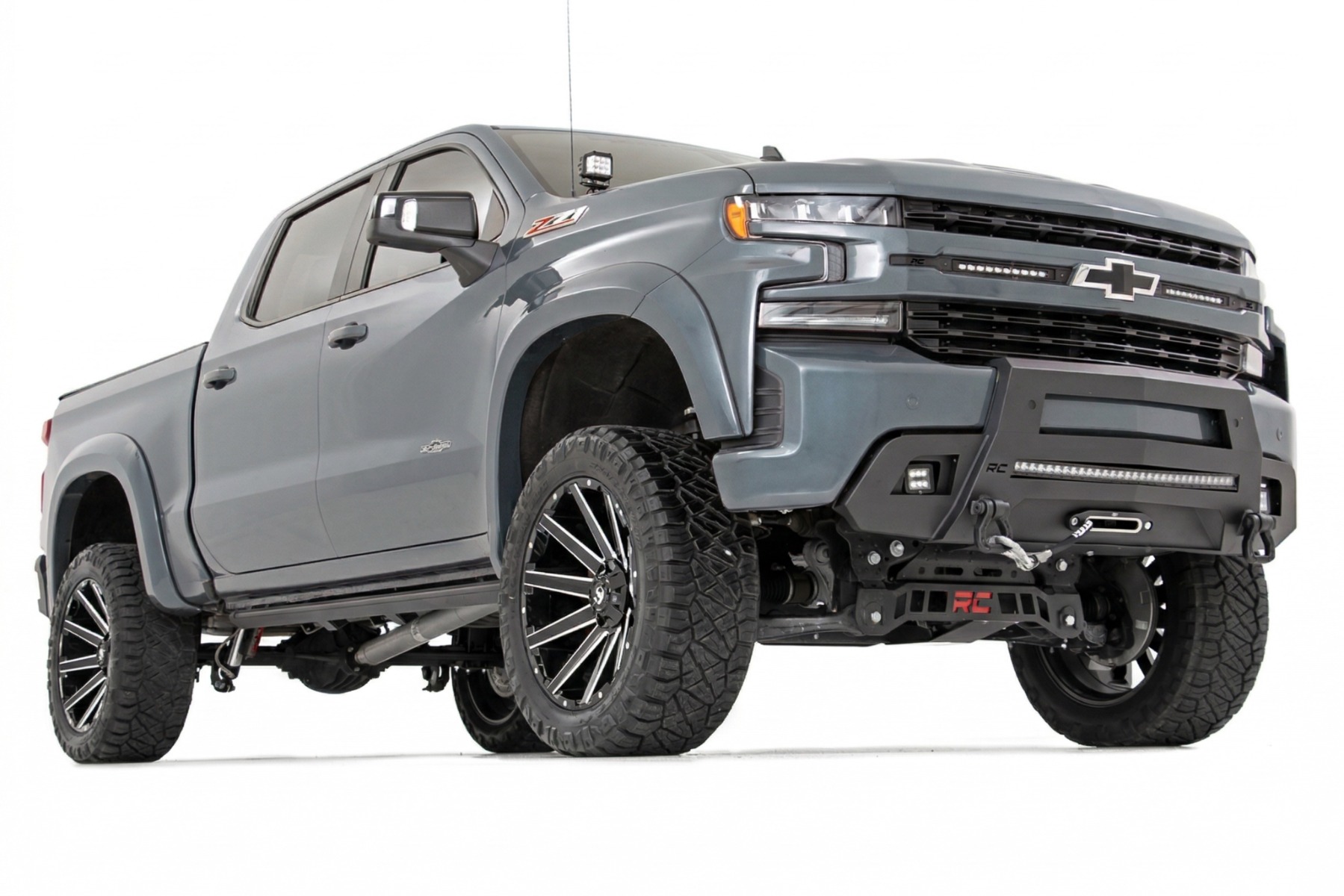 SF1 Fender Flares | GNO Slate Gray | Chevy Silverado 1500 2WD/4WD (2019-2026) — view 2