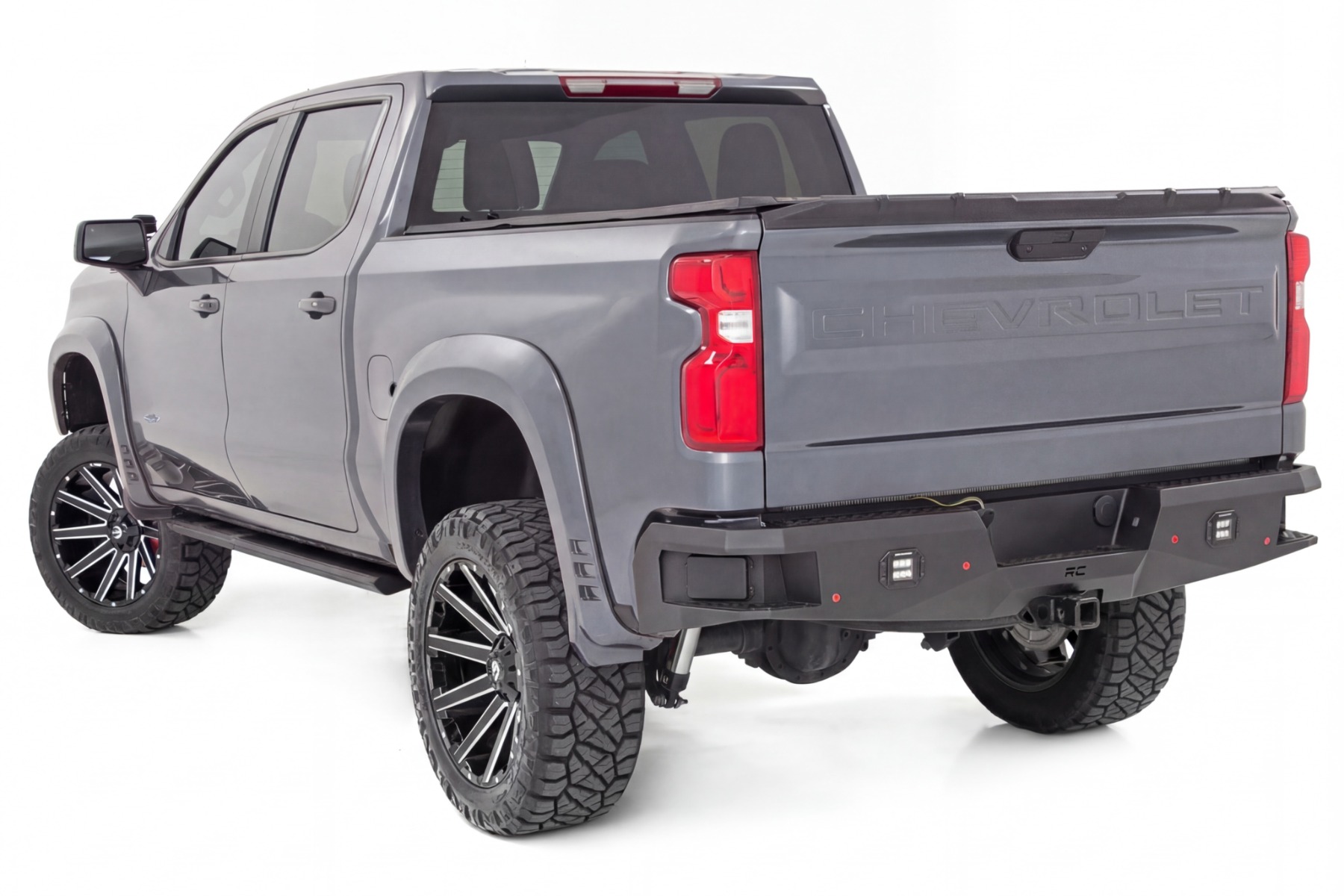 SF1 Fender Flares | GXD Sterling Grey Metallic | Chevy Silverado 1500 (19-26) — view 3