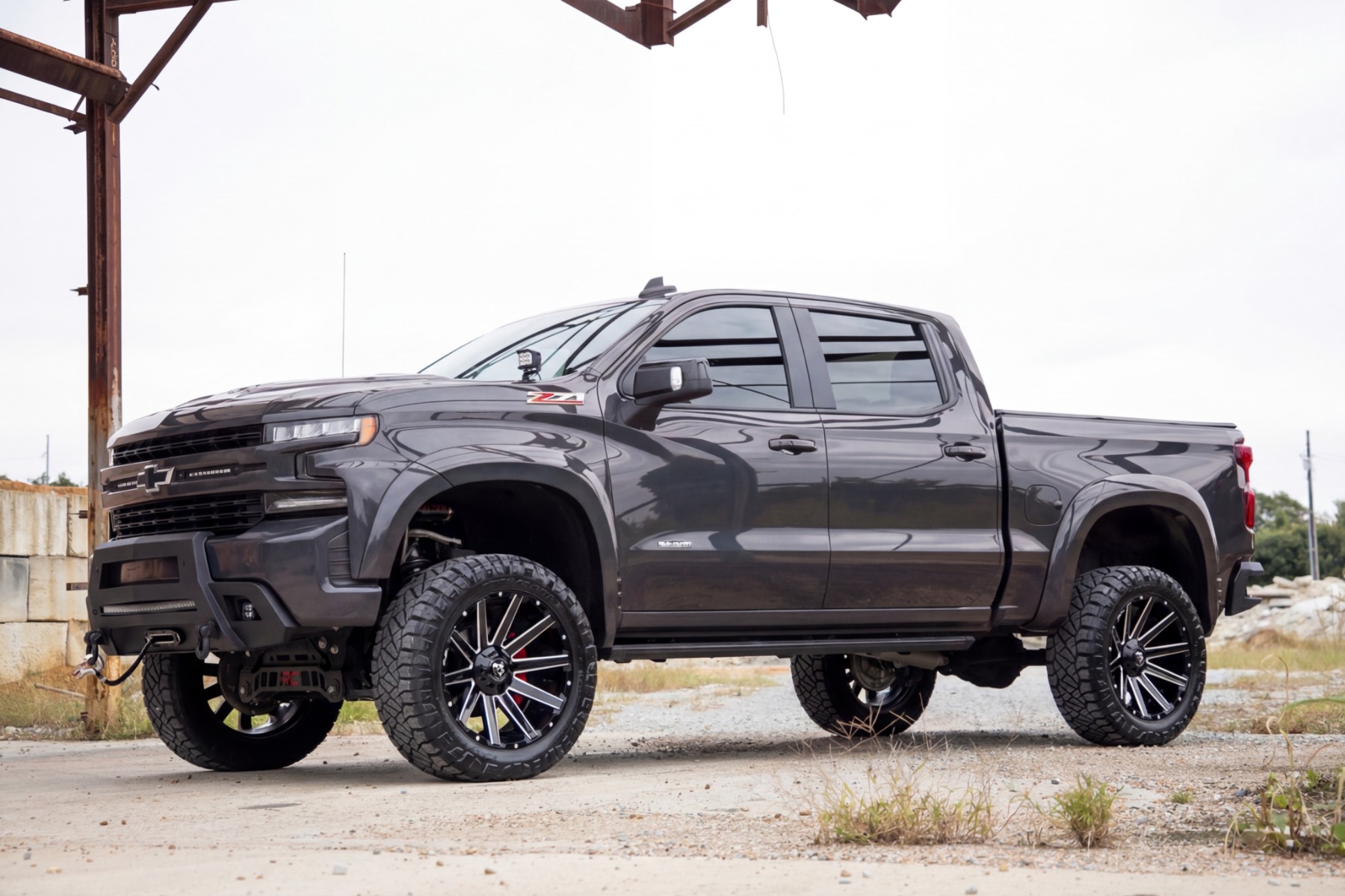 SF1 Fender Flares | GXD Sterling Grey Metallic | Chevy Silverado 1500 (19-26) — view 5
