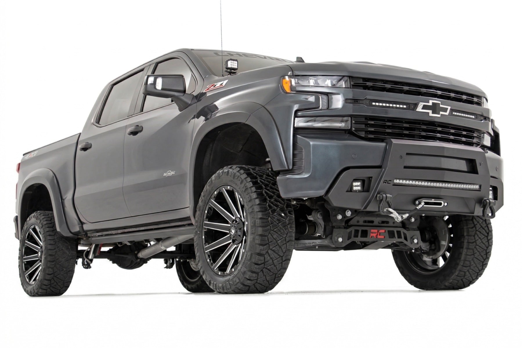 SF1 Fender Flares | GXG Tungsten | Chevy Silverado 1500 2WD/4WD (2019-2026) view 2