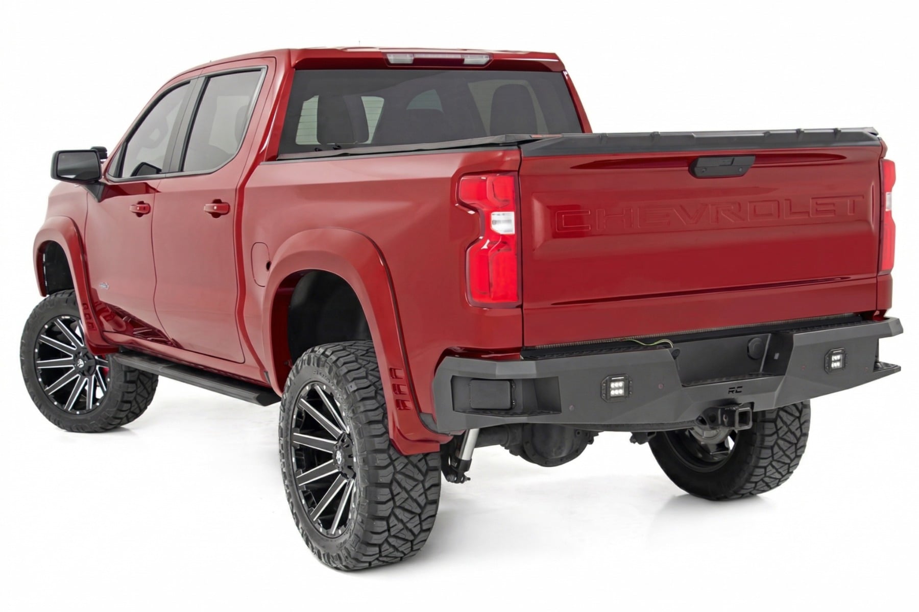 SF1 Fender Flares | GCN Victory Red | Chevy Silverado 1500 2WD/4WD (19-26) view 3