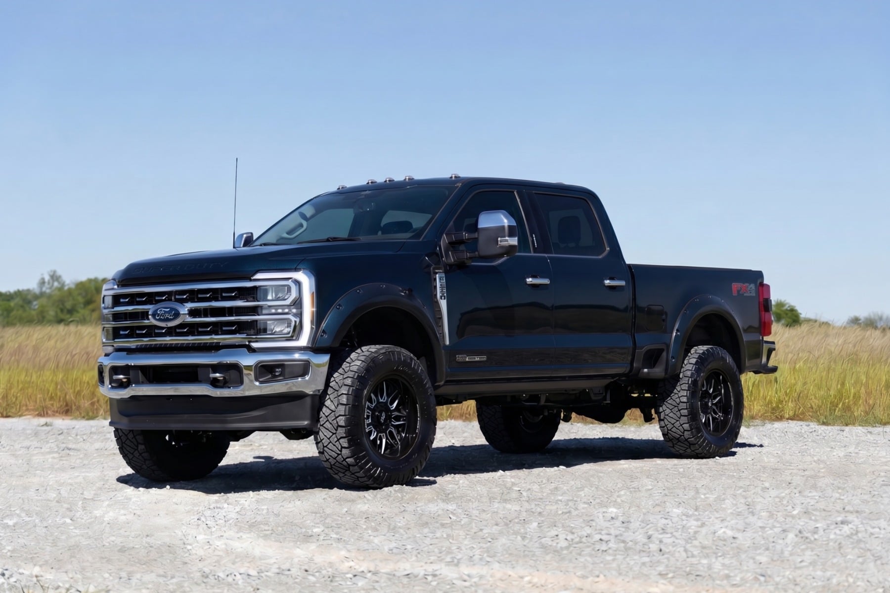 Pocket Fender Flares | HX Antimatter Blue | Ford F-250/F-350 Super Duty (23-26) view 5