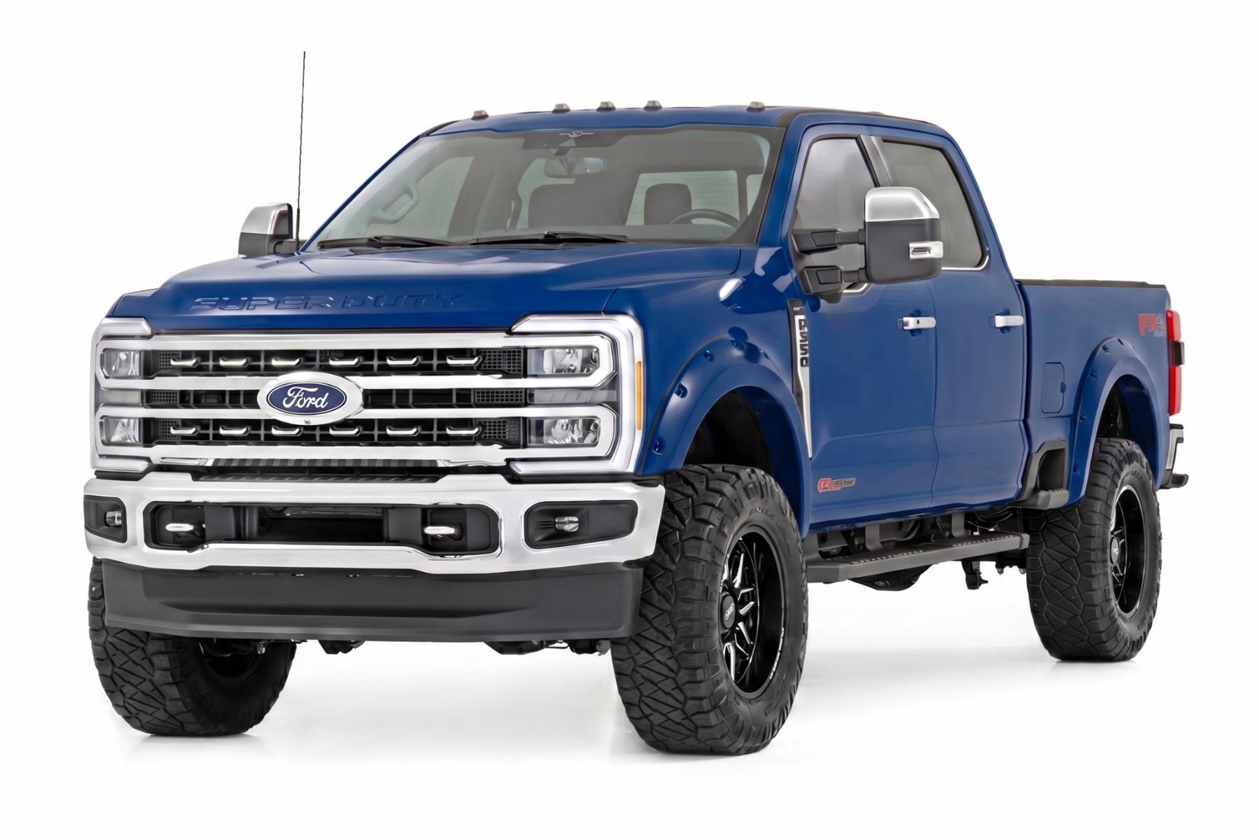 Pocket Fender Flares | E9 Argon Blue | Ford F-250/F-350 Super Duty (23-26) — view 2