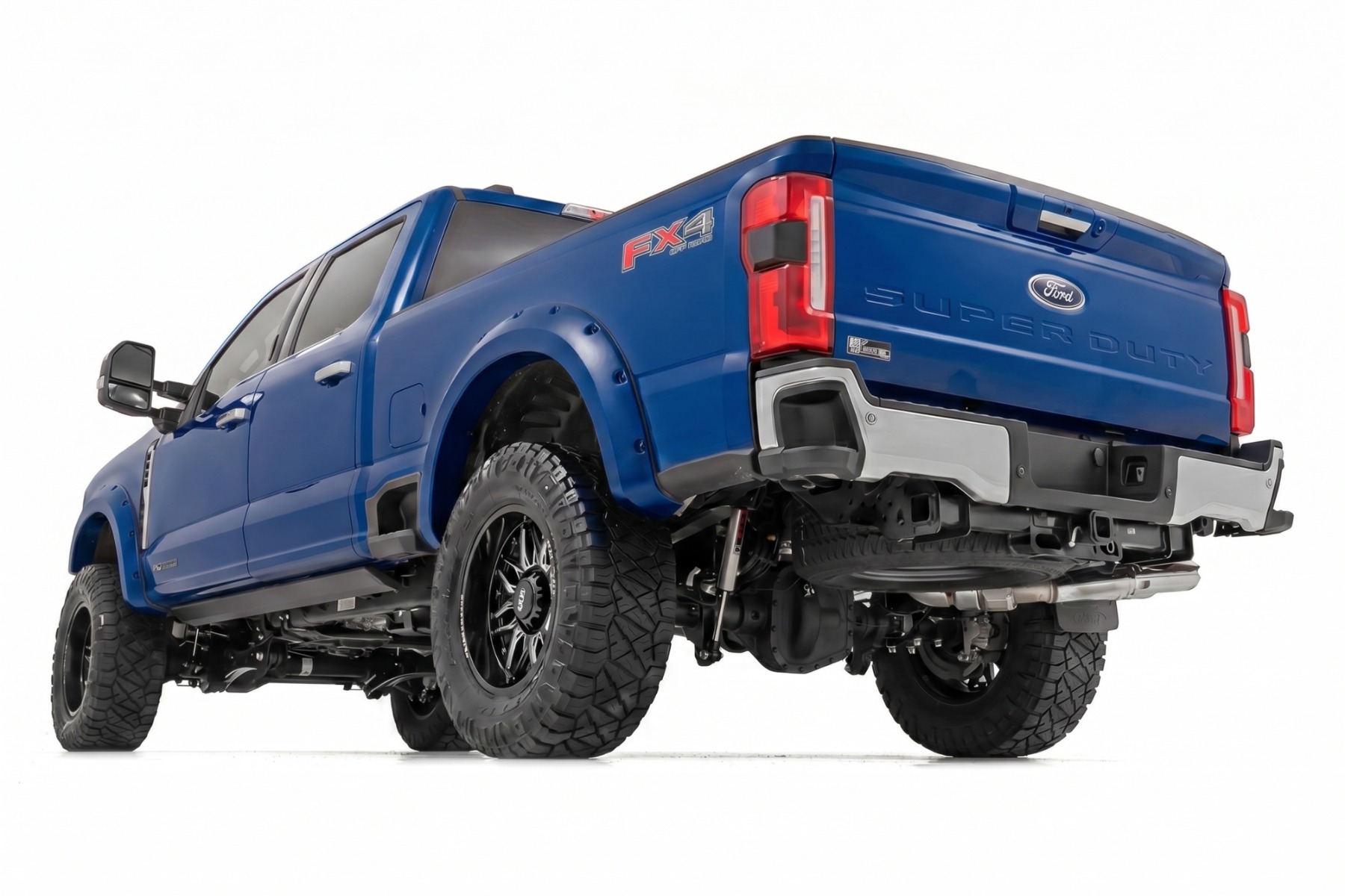 Pocket Fender Flares | E9 Argon Blue | Ford F-250/F-350 Super Duty (23-26) — view 3