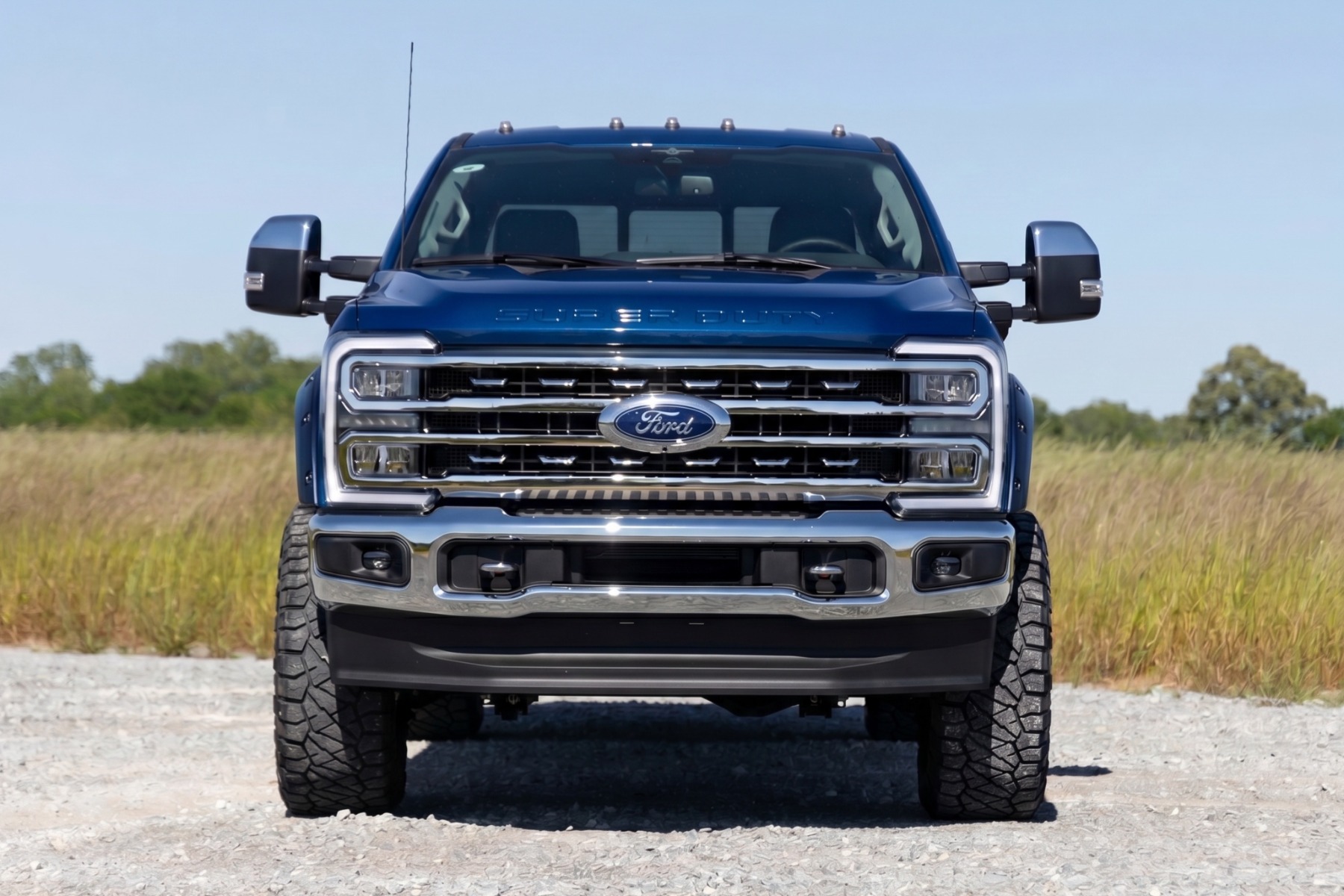 Pocket Fender Flares | E9 Argon Blue | Ford F-250/F-350 Super Duty (23-26) — view 6