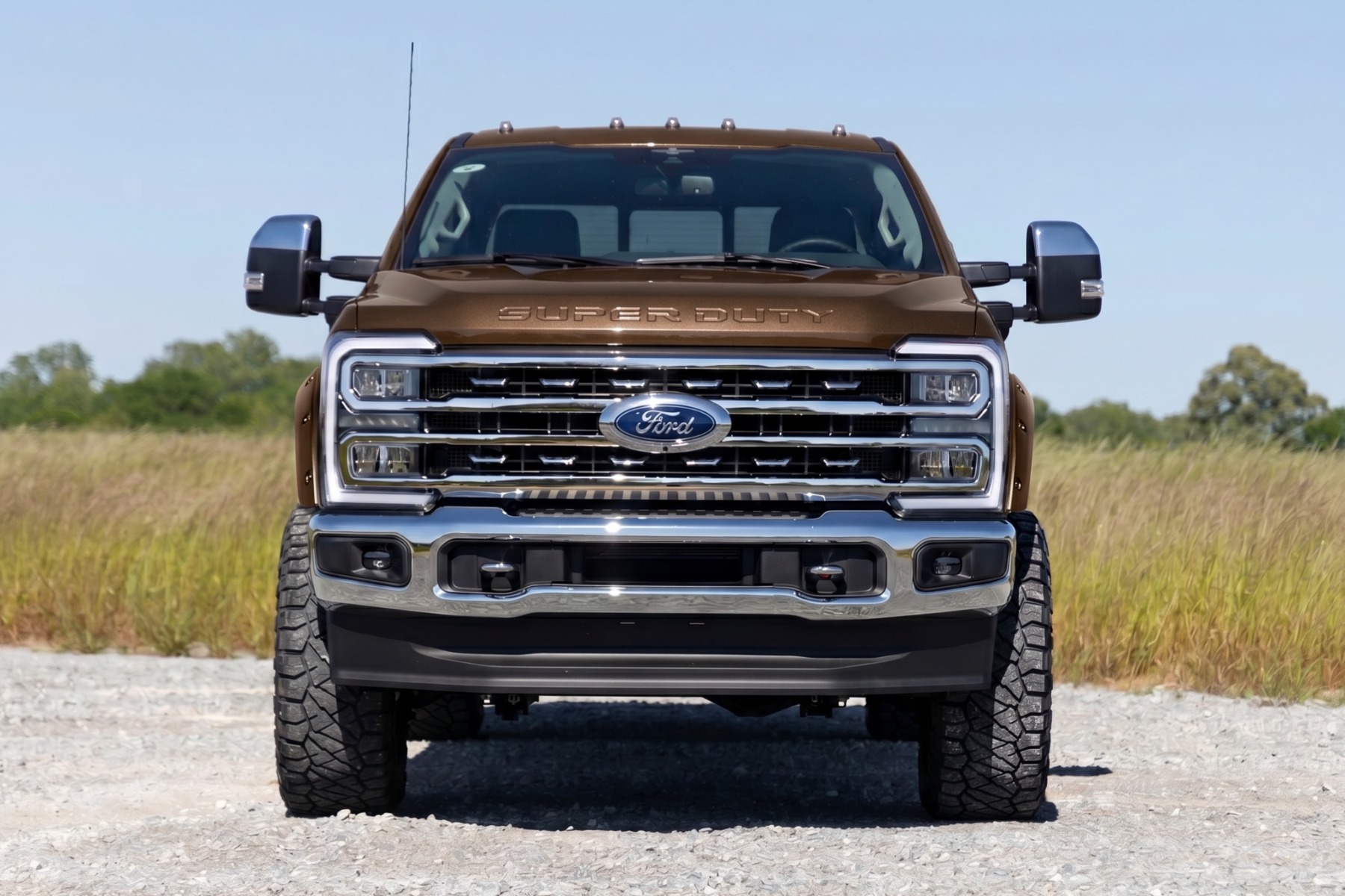 Pocket Fender Flares | LJ Darkened Bronze | Ford F-250/F-350 Super Duty (23-26) view 6