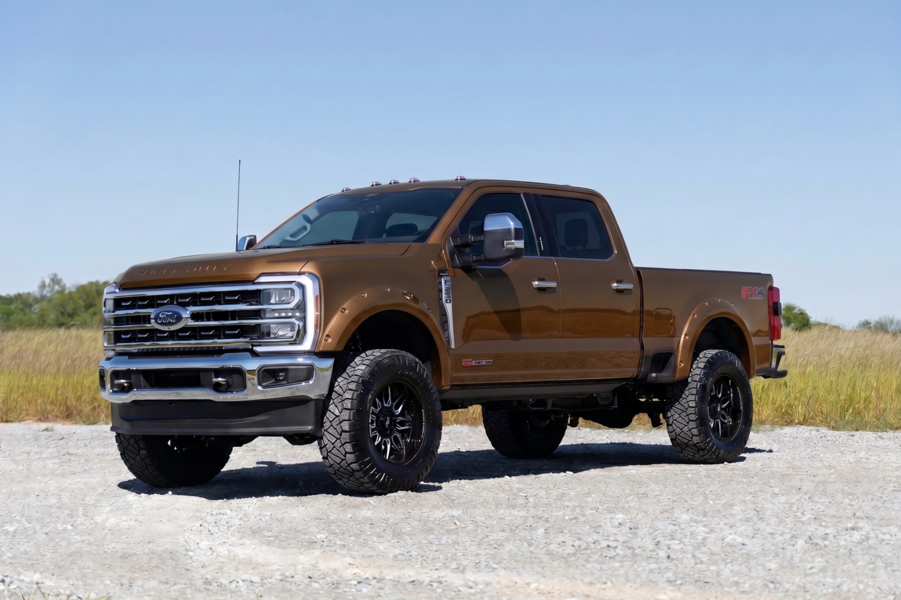 Pocket Fender Flares | LJ Darkened Bronze | Ford F-250/F-350 Super Duty (23-26) view 5