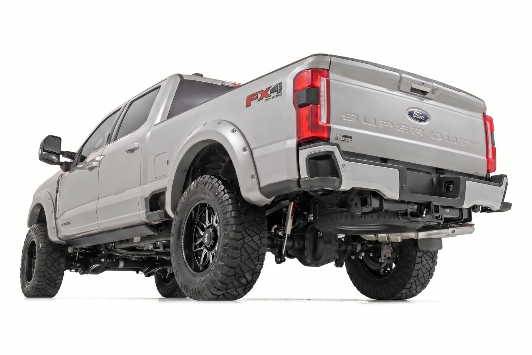 Pocket Fender Flares | JS Iconic Silver | Ford F-250/F-350 Super Duty (23-26) view 3