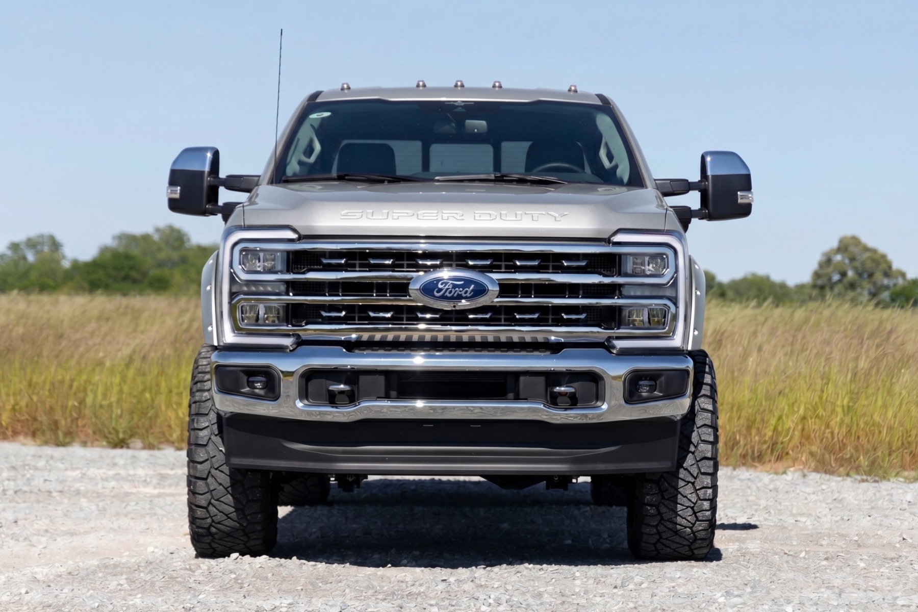 Pocket Fender Flares | JS Iconic Silver | Ford F-250/F-350 Super Duty (23-26) view 6