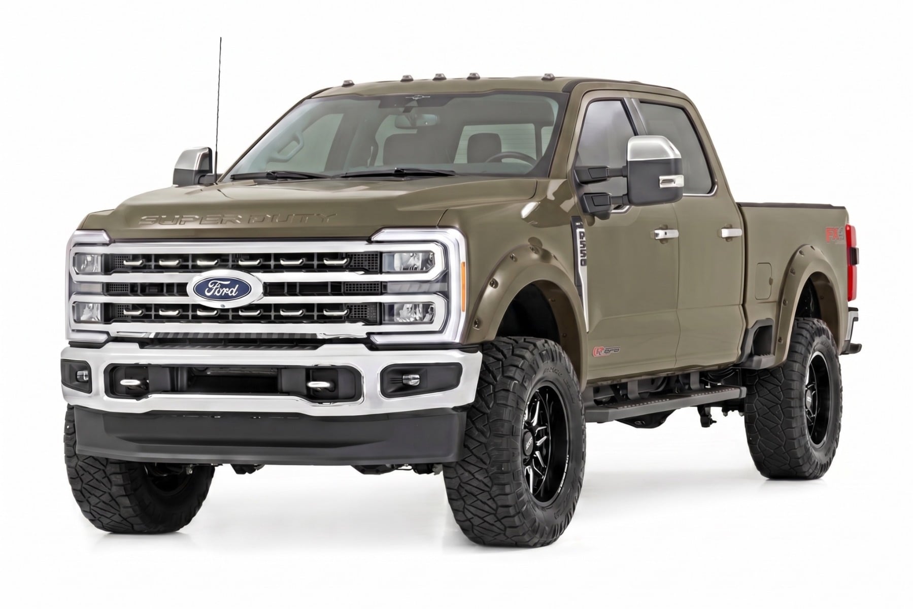 Pocket Fender Flares | T9 Marsh Gray | Ford F-250/F-350 Super Duty (23-26) — view 2