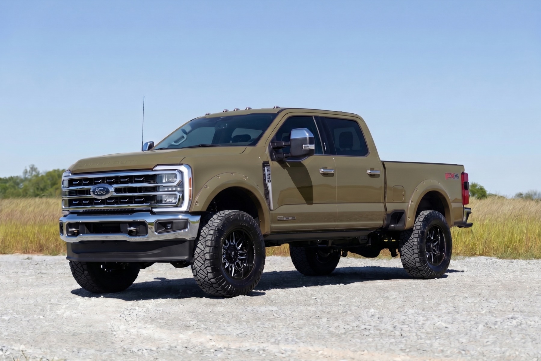 Pocket Fender Flares | T9 Marsh Gray | Ford F-250/F-350 Super Duty (23-26) — view 5
