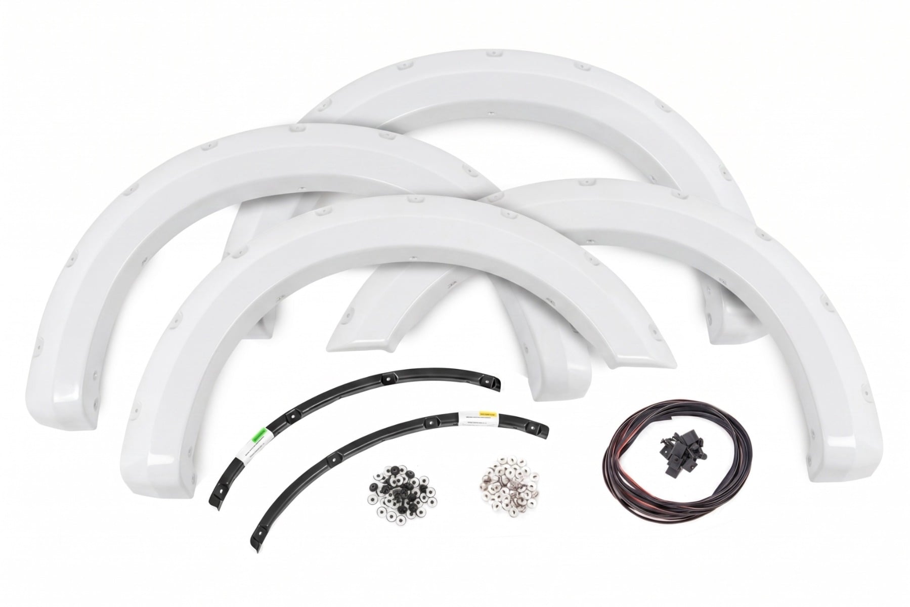 Pocket Fender Flares | YZ Oxford White | Ford F-250/F-350 Super Duty (23-26) view 4