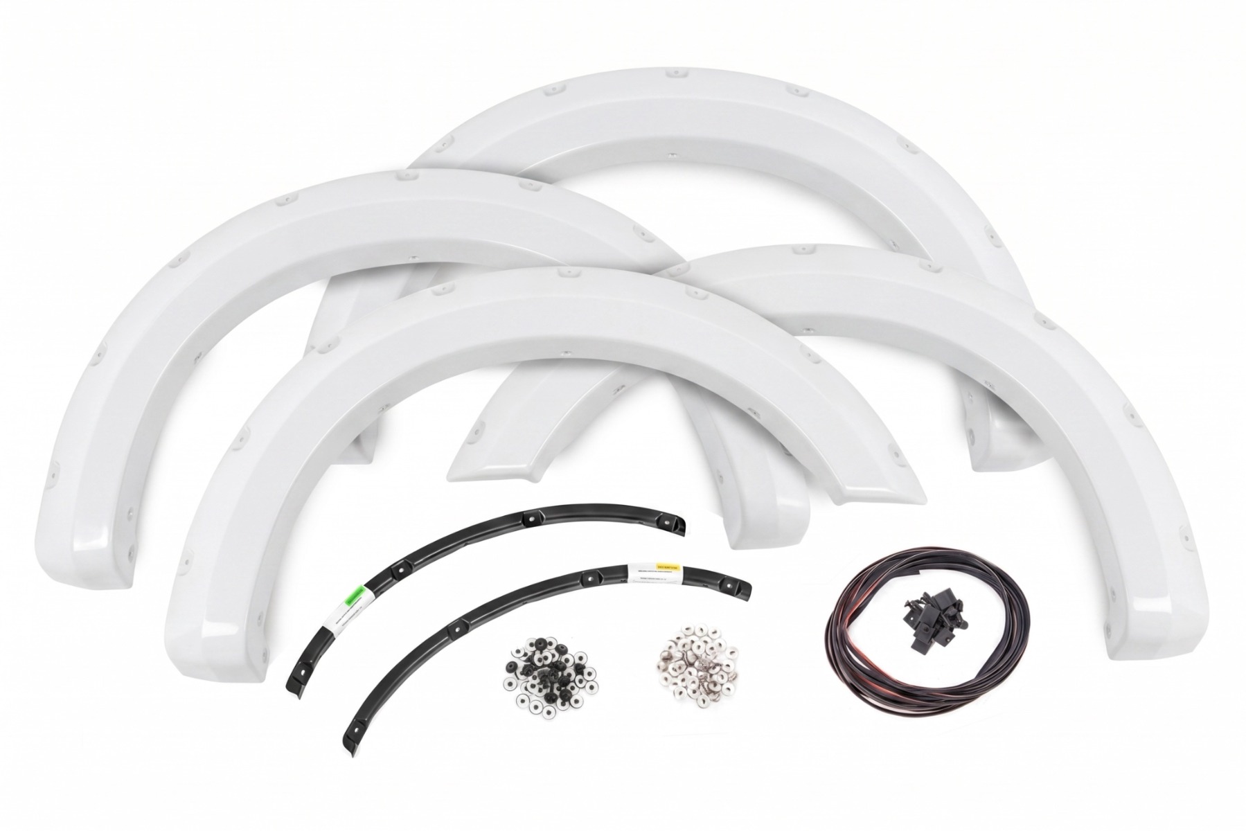 Pocket Fender Flares | Z1 Oxford White | Ford F-250/F-350 Super Duty (23-26) — view 4