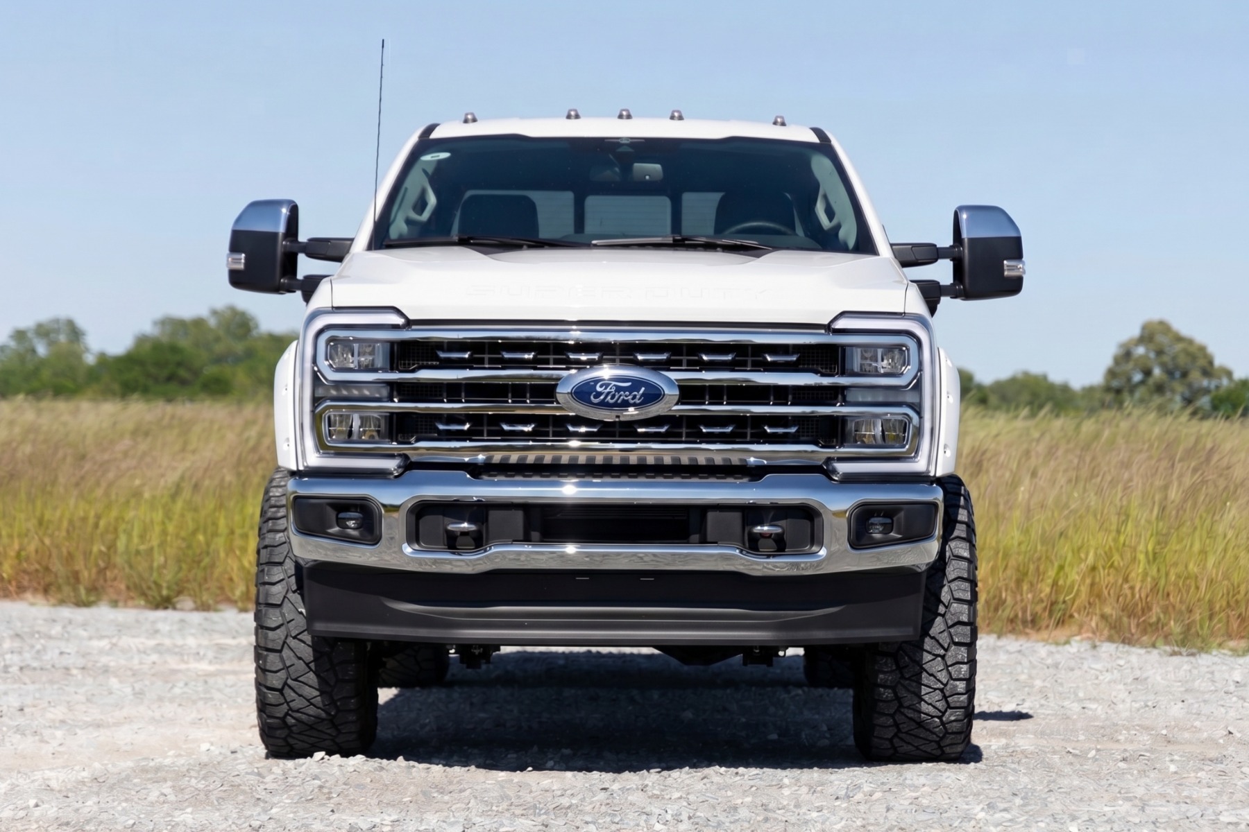 Pocket Fender Flares | Z1 Oxford White | Ford F-250/F-350 Super Duty (23-26) — view 6
