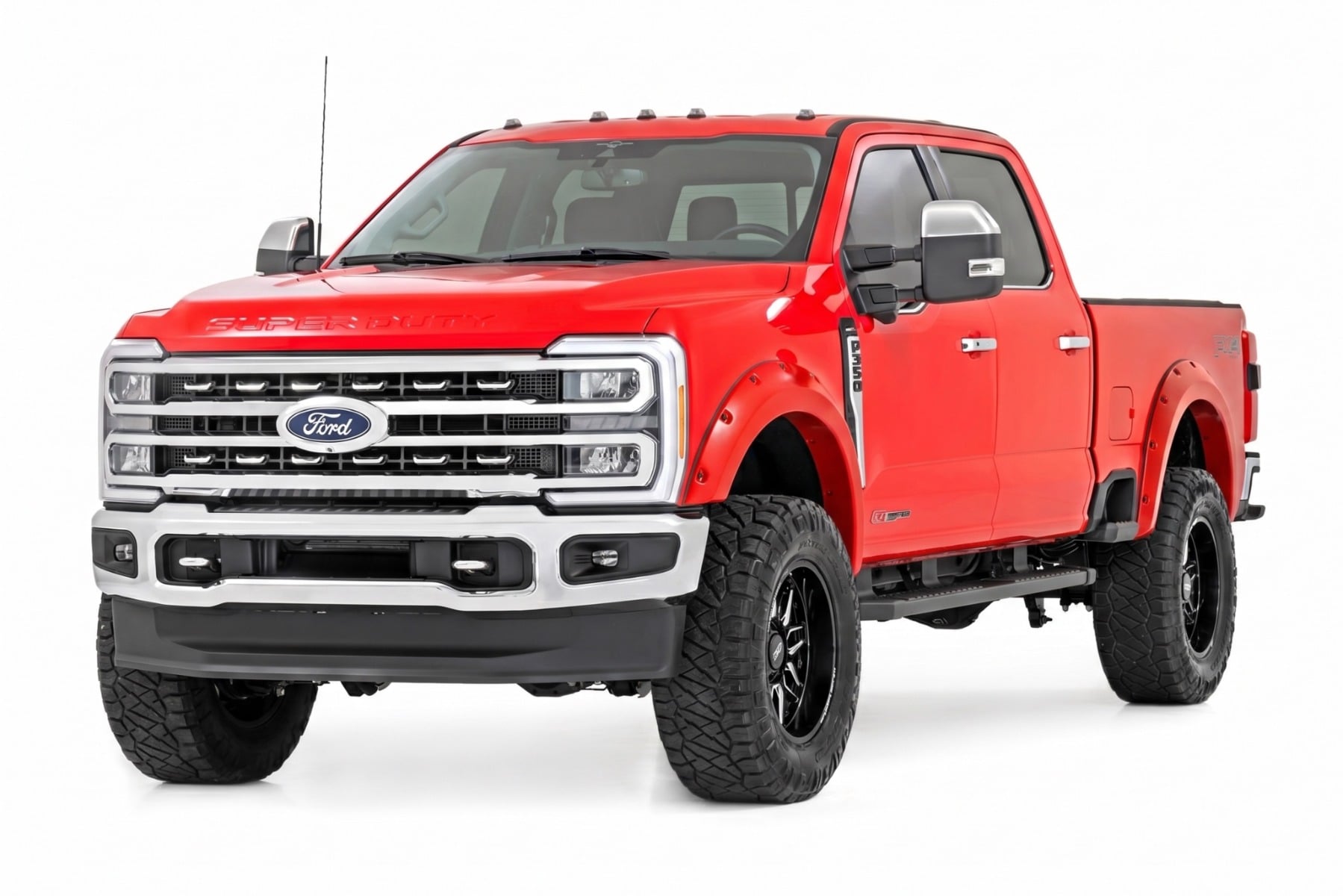 Pocket Fender Flares | PQ Race Red | Ford F-250/F-350 Super Duty (23-26) view 2