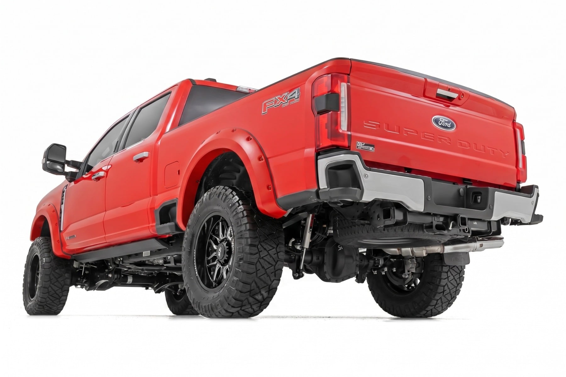 Pocket Fender Flares | PQ Race Red | Ford F-250/F-350 Super Duty (23-26) view 3