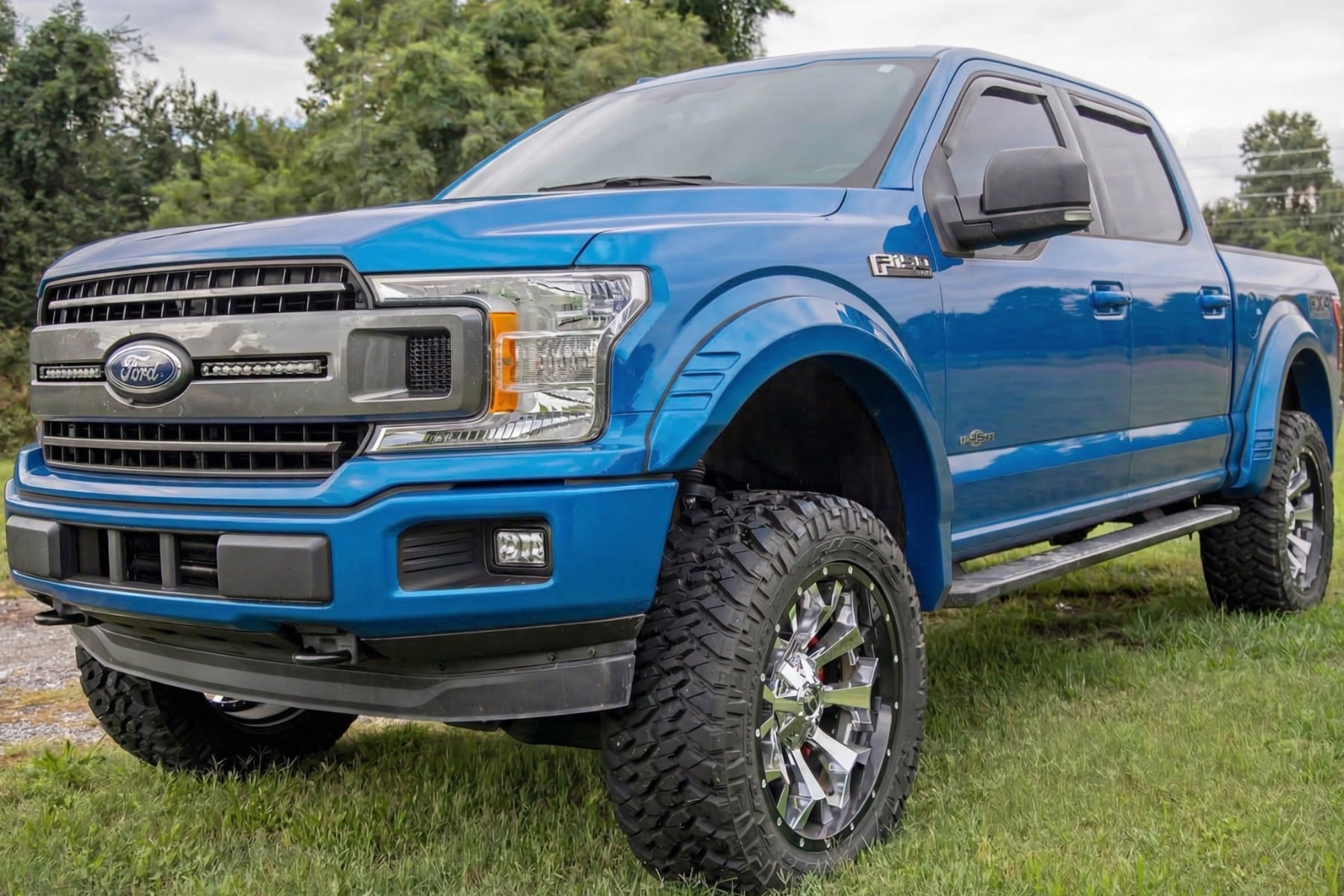 SF1 Fender Flares | SZ Blue Flame | Ford F-150 2WD/4WD (2015-2017) view 6