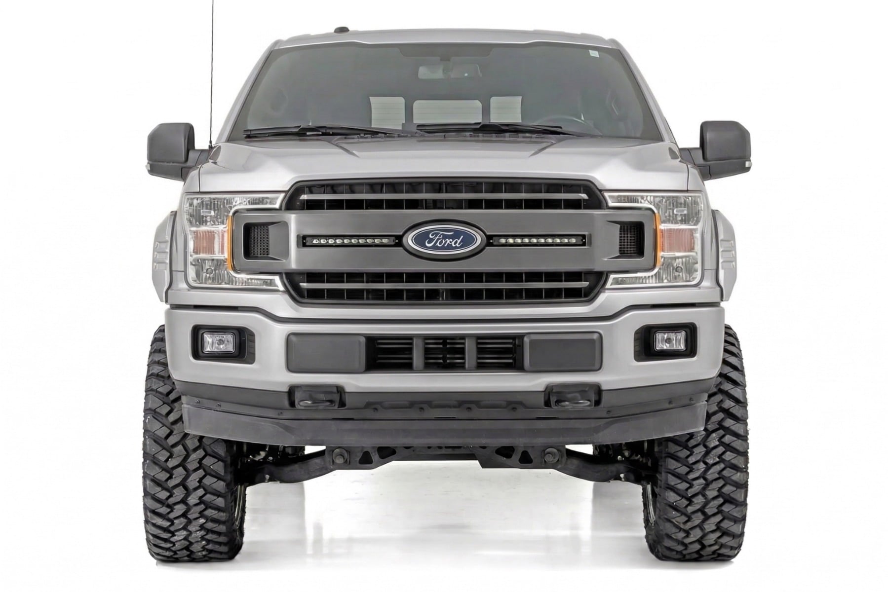 SF1 Fender Flares | UX Ingot Silver Metallic | Ford F-150 2WD/4WD (15-17) view 4