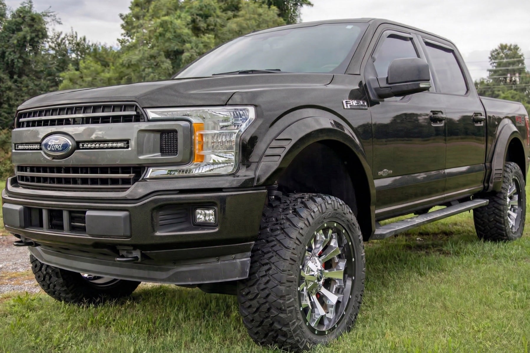 SF1 Fender Flares | TB Real Steel | Ford F-150 2WD/4WD (2015-2017) — view 6