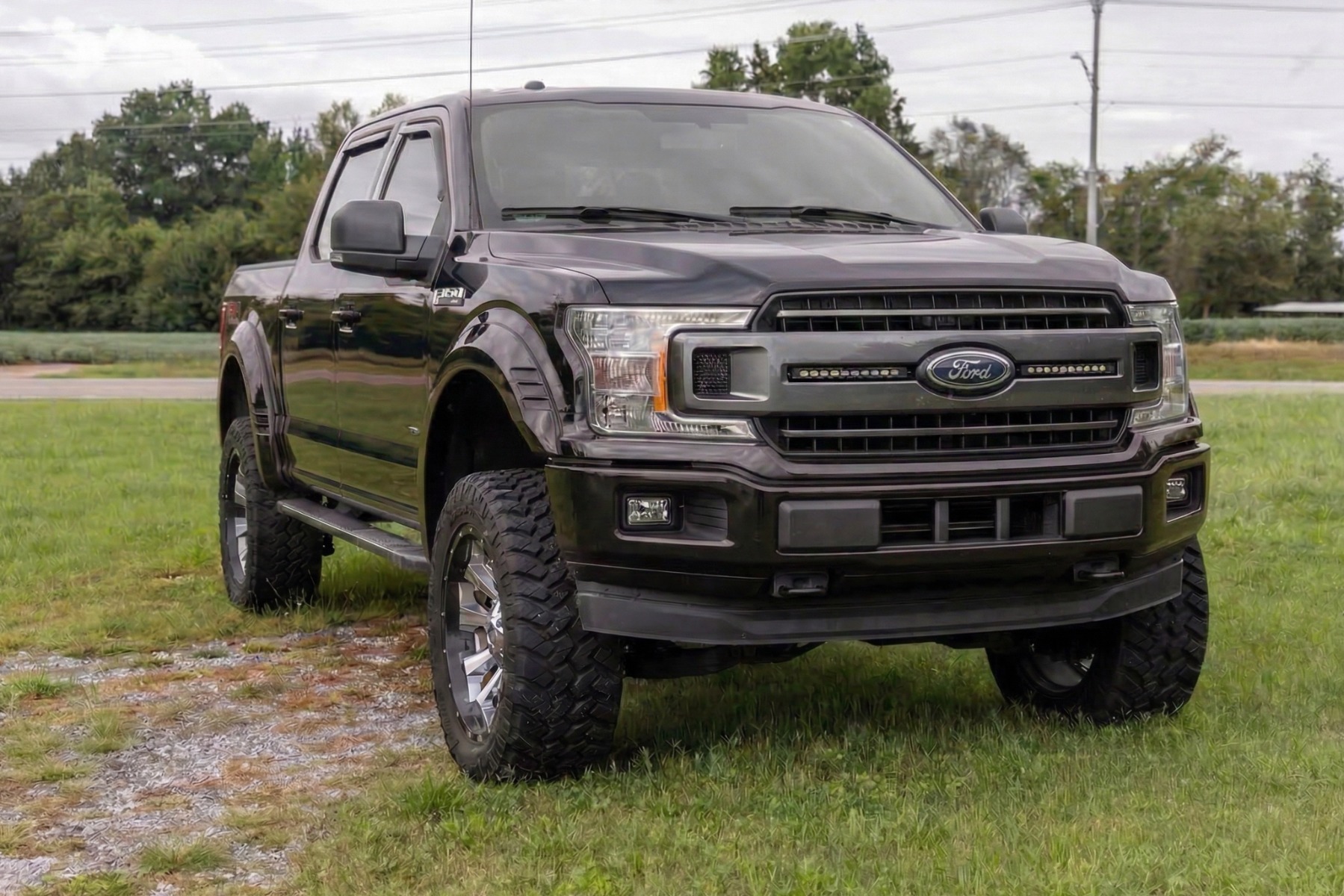 SF1 Fender Flares | UH Tuxedo Black Metallic | Ford F-150 2WD/4WD (18-20) view 6