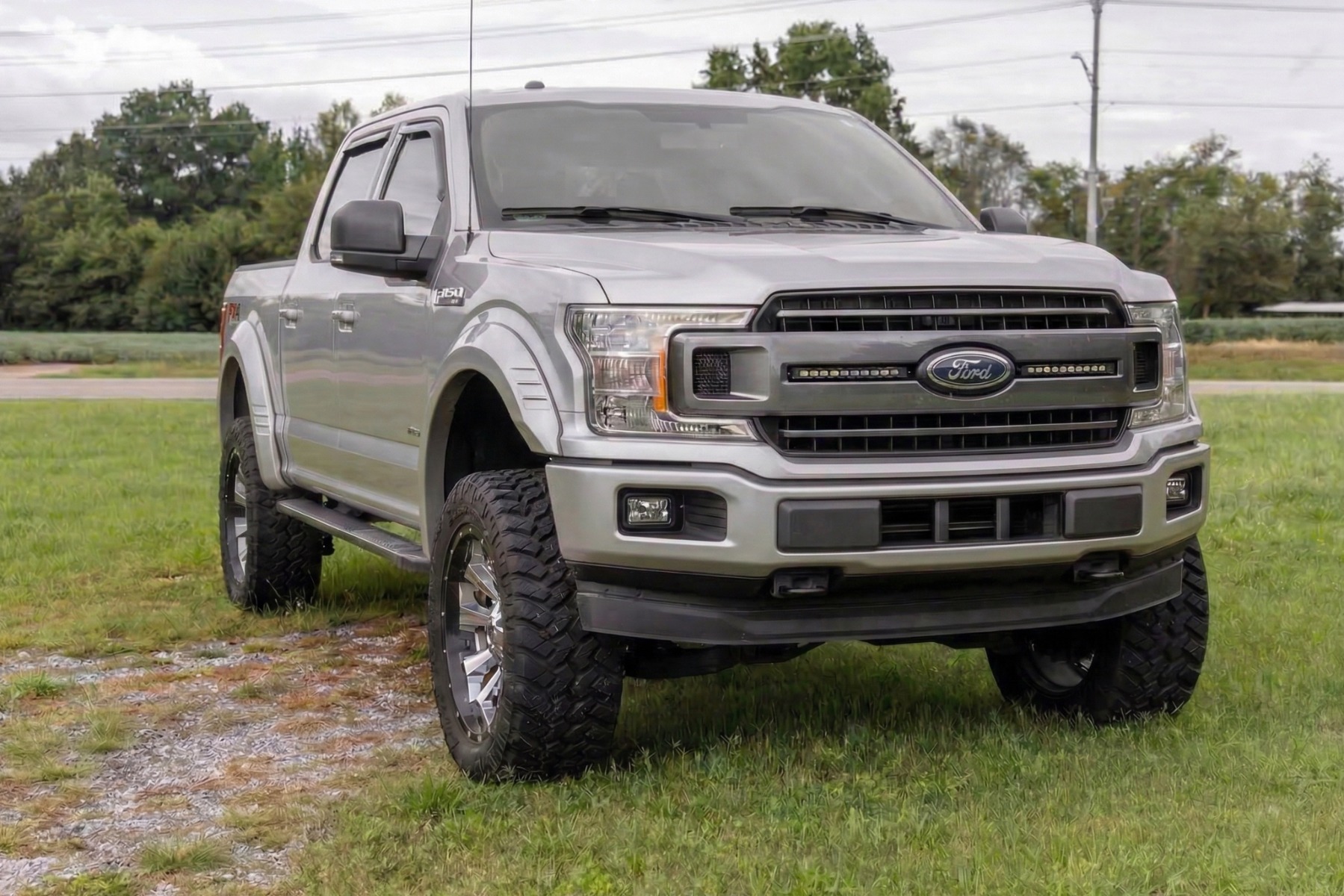 SF1 Fender Flares | JS Iconic Silver | Ford F-150 2WD/4WD (2018-2020) view 6