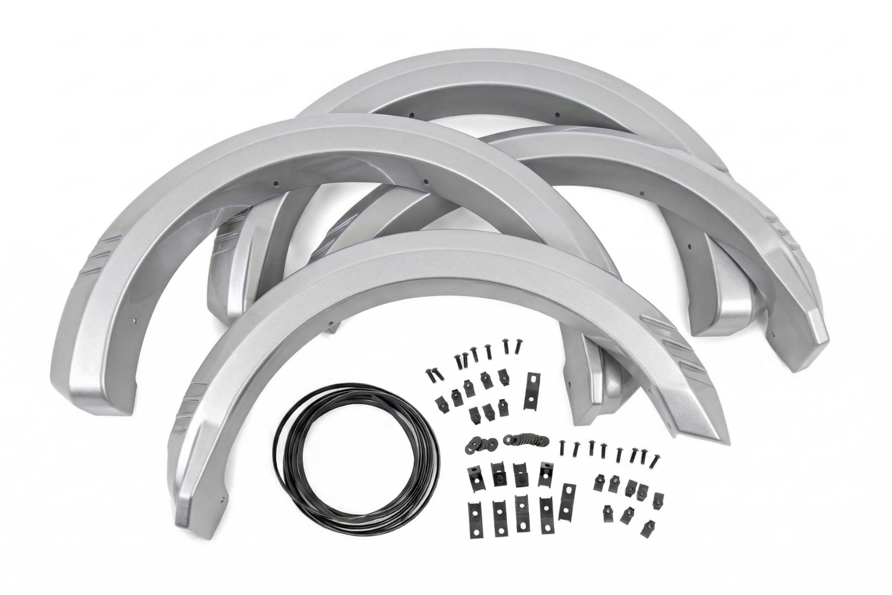 SF1 Fender Flares | JS Iconic Silver | Ford F-150 2WD/4WD (2018-2020) view 5