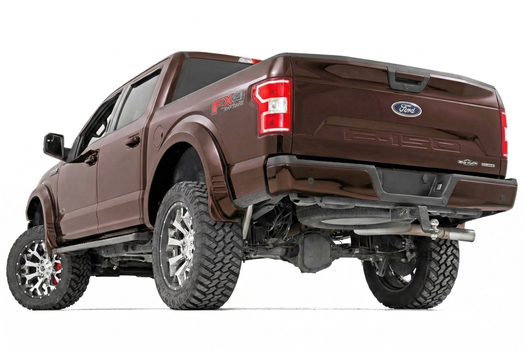 SF1 Fender Flares | E2 Magma Red | Ford F-150 2WD/4WD (2018-2020) — view 3