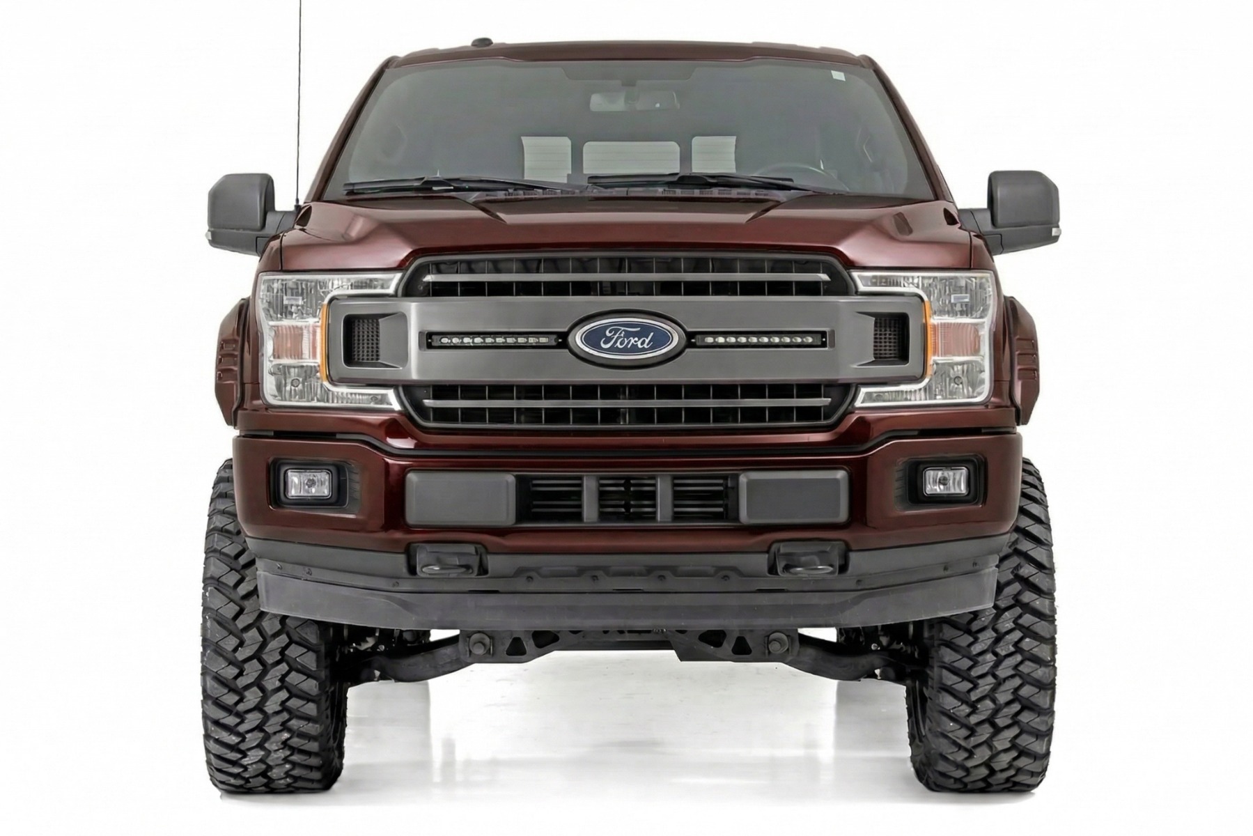 SF1 Fender Flares | E2 Magma Red | Ford F-150 2WD/4WD (2018-2020) — view 4