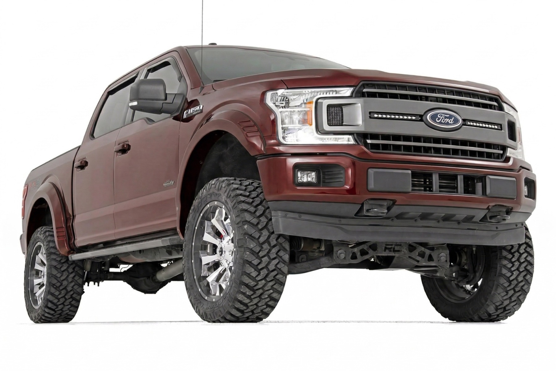 SF1 Fender Flares | E2 Magma Red | Ford F-150 2WD/4WD (2018-2020) — view 2