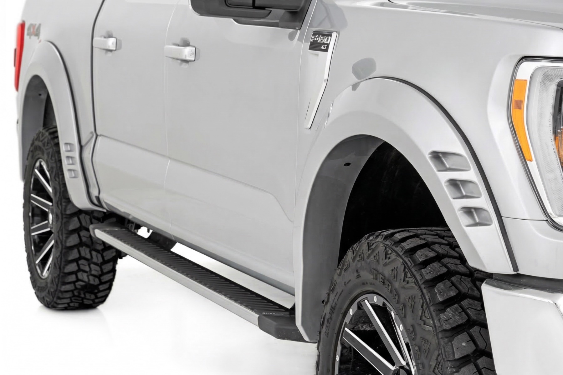 SF1 Fender Flares | UX Ingot Silver Metallic | Ford F-150 2WD/4WD (2021-2026) — view 4