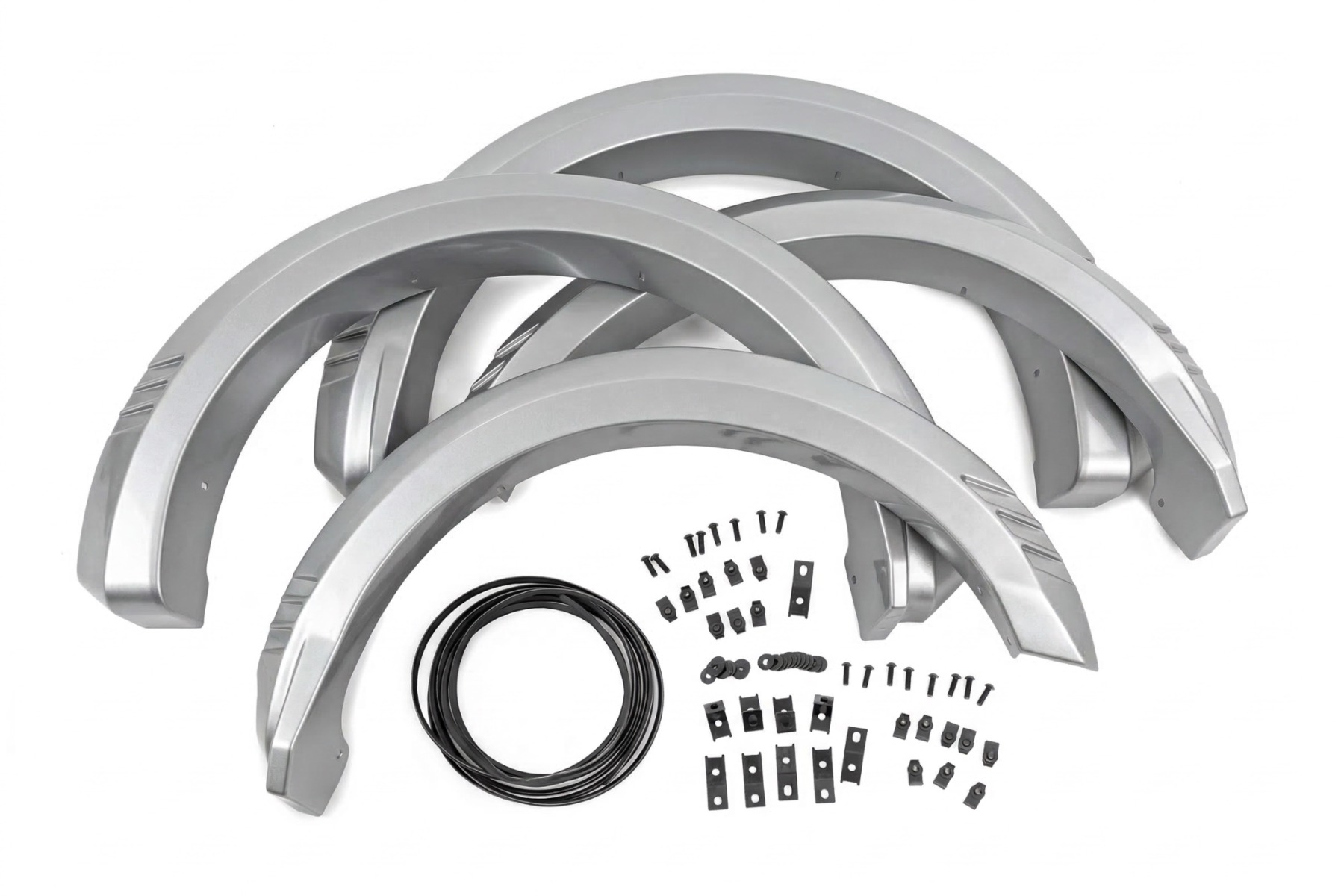 SF1 Fender Flares | UX Ingot Silver Metallic | Ford F-150 2WD/4WD (2021-2026) — view 6