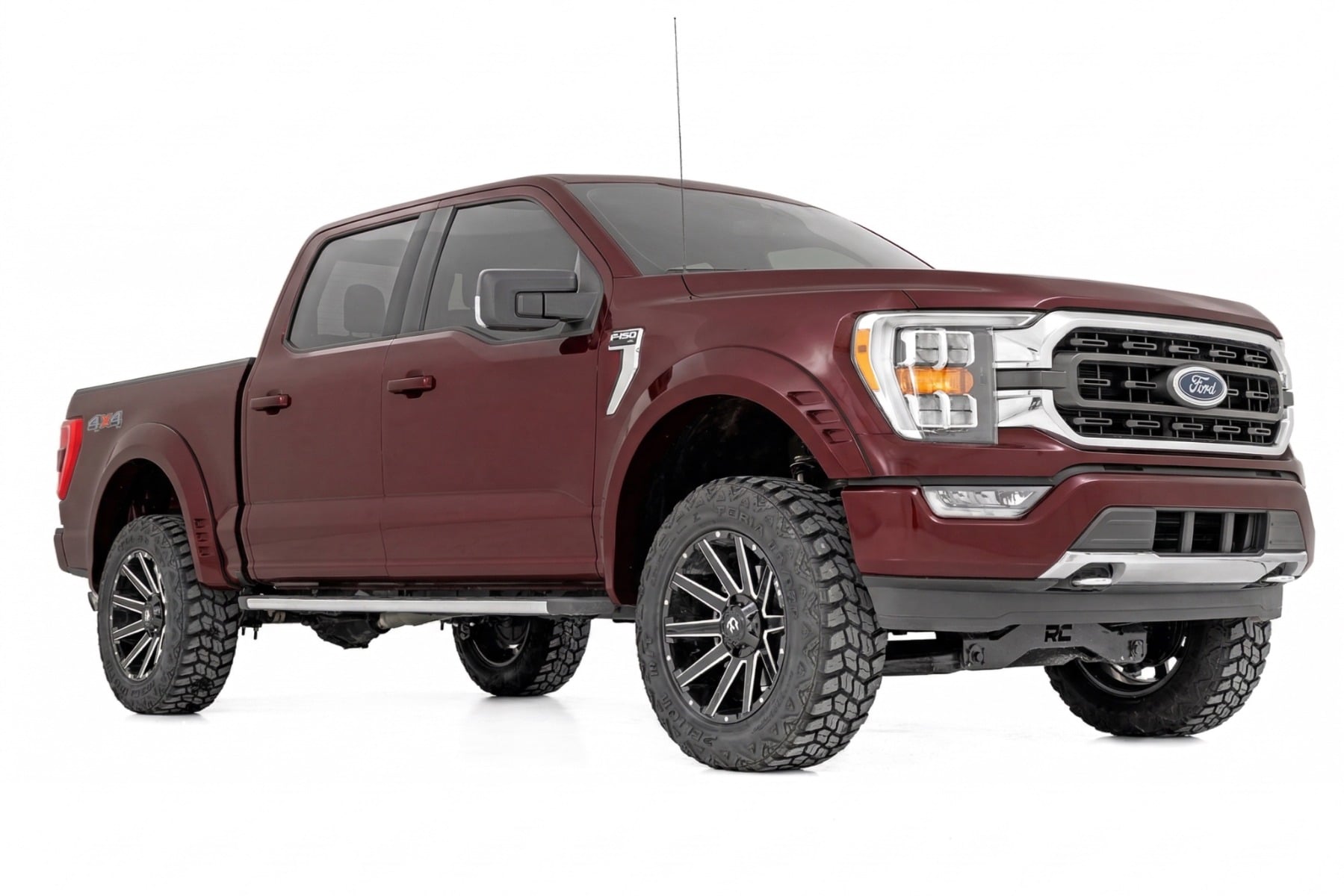 SF1 Fender Flares | E2 Magma Red | Ford F-150 2WD/4WD (2021-2026) view 2