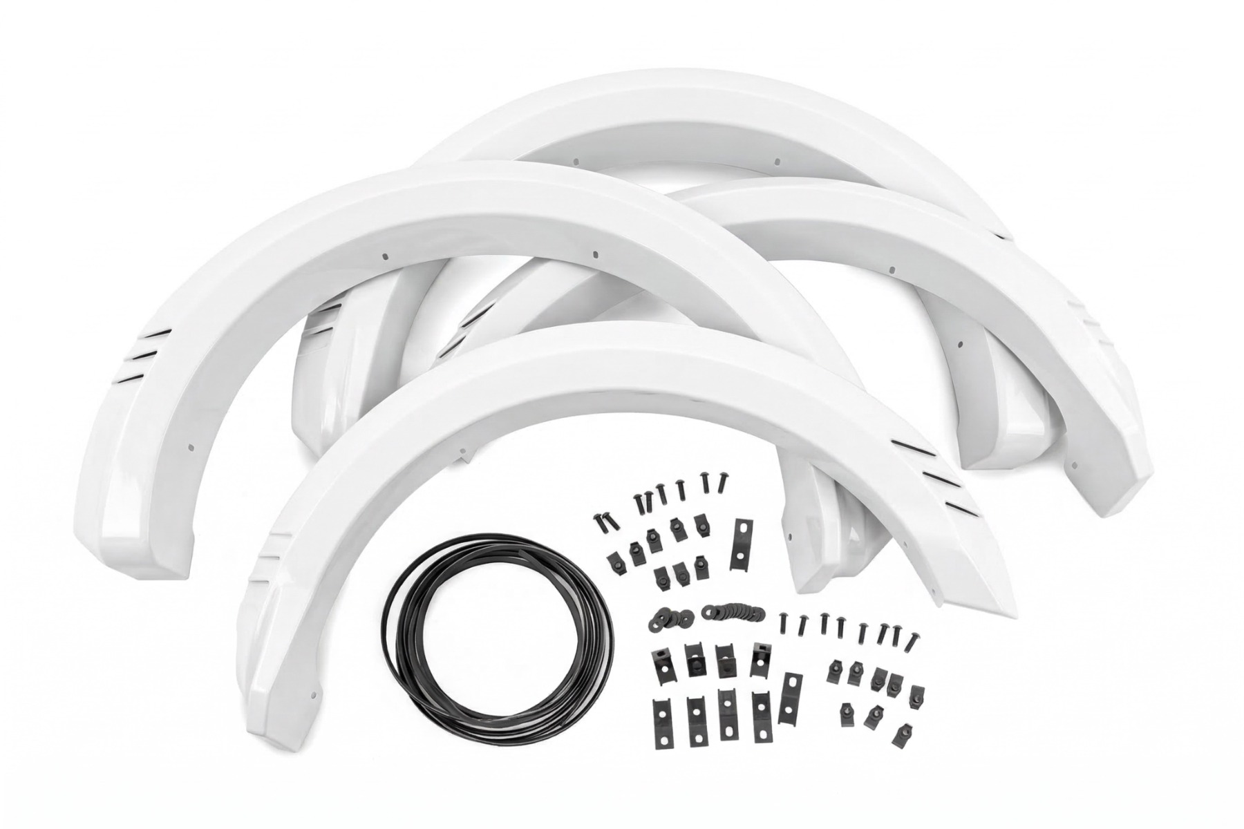 SF1 Fender Flares | YZ Oxford White | Ford F-150 2WD/4WD (2021-2026) — view 6