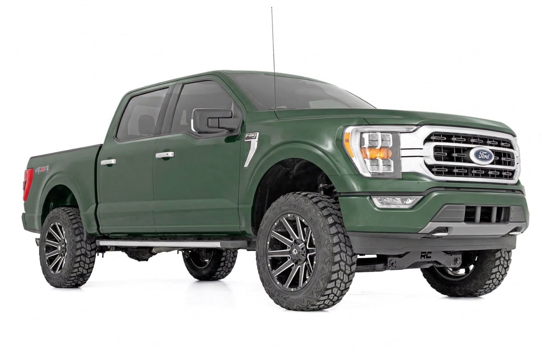 SF1 Fender Flares | DB Shelter Green | Ford F-150 2WD/4WD (2021-2026) view 2