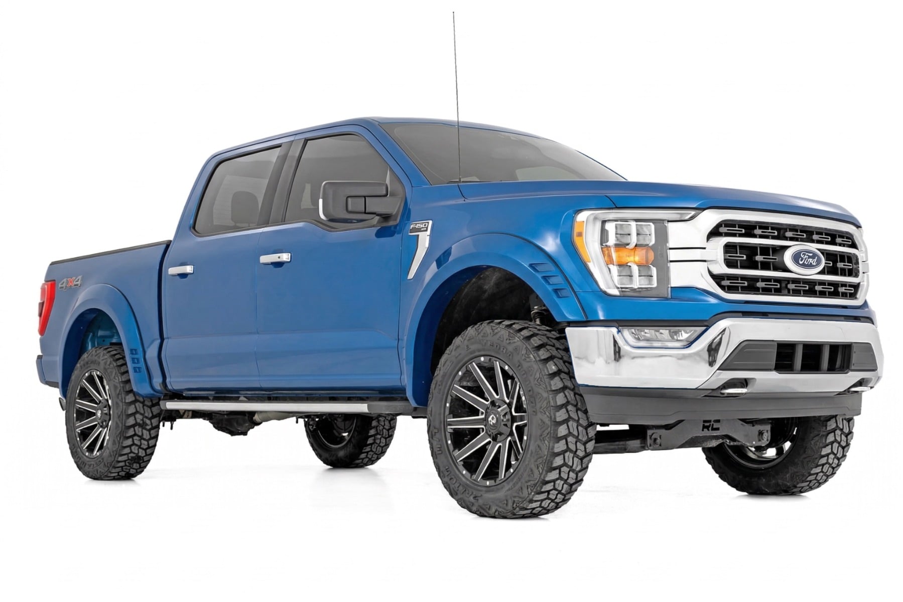 SF1 Fender Flares | E7 Velocity Blue | Ford F-150 2WD/4WD (2021-2026) view 2