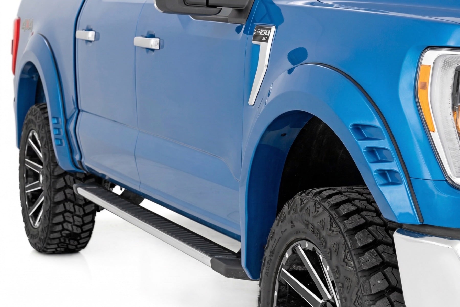SF1 Fender Flares | E7 Velocity Blue | Ford F-150 2WD/4WD (2021-2026) view 4