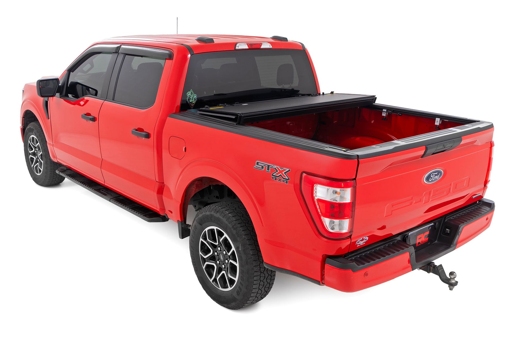 Hard Tri-Fold Flip Up Bed Cover | 6'7" Bed | Ford F-150 2WD/4WD (2015-2020) — view 5