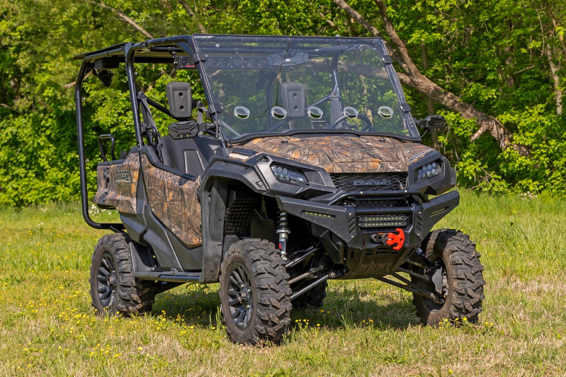 UTV Multi-Function Winch Cleat | Red view 6
