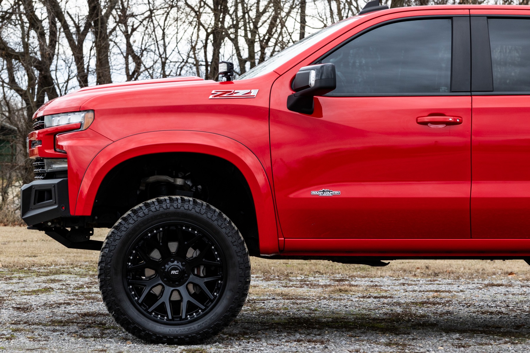 Sport Fender Flares | GA0 Northsky Blue | Chevy Silverado 1500 2WD/4WD (19-26) — view 6