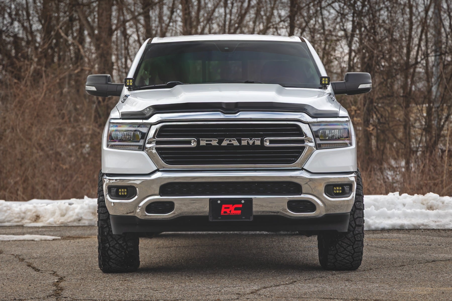 Hood Protector | Gloss Black | Ram 1500 2WD/4WD (2019-2026) — view 6