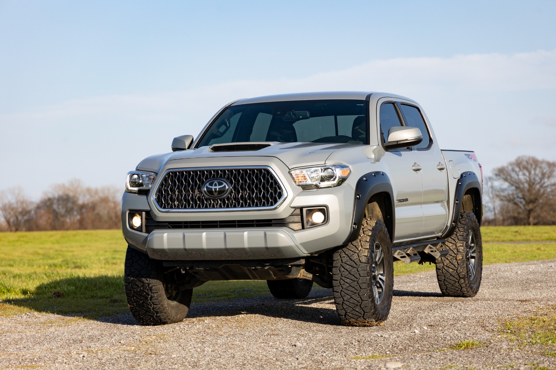 Pocket Fender Flares | 1D6 Silver Sky Metallic | Toyota Tacoma 2WD/4WD (16-23) — view 2