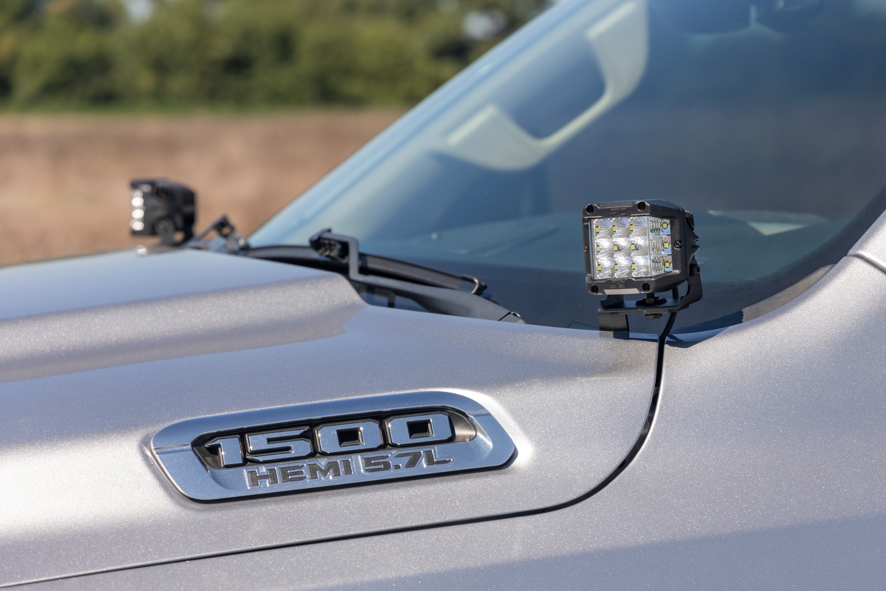 LED Light Kit | Ditch Mount |  3" OSRAM | Wide | Ram 1500 2WD/4WD (2019-2026) view 6