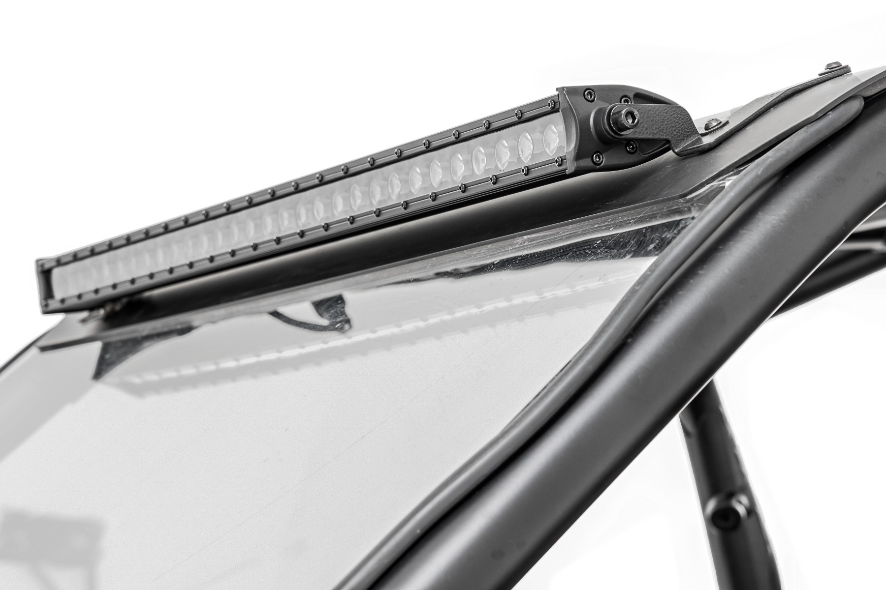30" Single Row Light Mount | Front | Black Series | Polaris RZR Turbo R — view 2