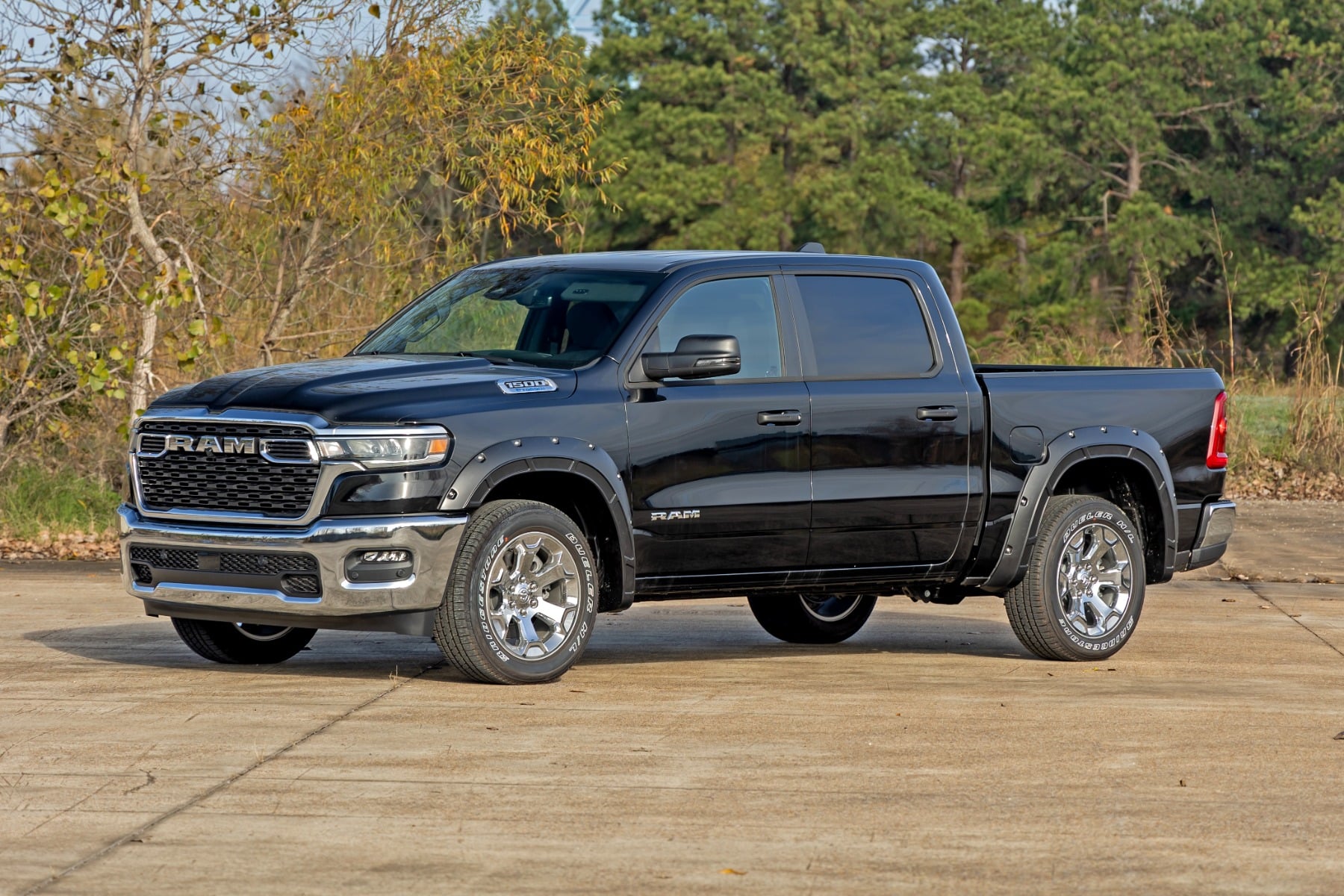 Defender Fender Flares | PXJ Diamond Black | Ram 1500 2WD/4WD (2025-2026) — view 3