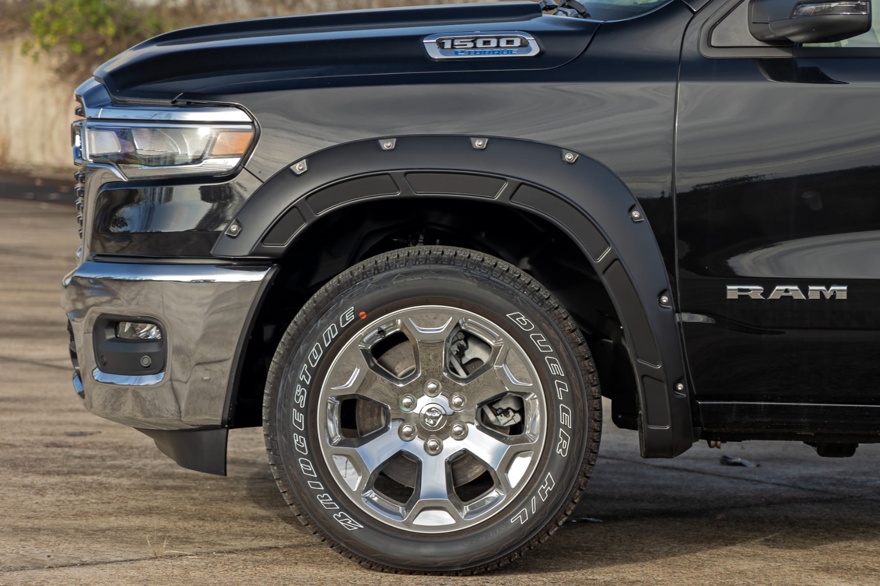 Defender Fender Flares | PXJ Diamond Black | Ram 1500 2WD/4WD (2025-2026) — view 6