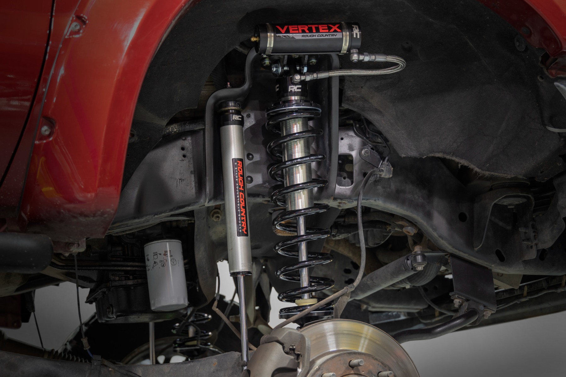 4.5 Inch Coilover Conversion Upgrade Kit | Vertex/V2 | Ford F-250/F-350 Super Duty (05-22) — view 4